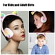 Wireless Headset, TSV Cat Ear LED Wireless Bluetooth Headphones, Foldable over-Ear Bluetooth Earphones With Built-in Microphone, Stereo Sound for Kids, Girls, Adults(Pink/Purple) - image 6 of 9