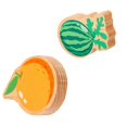 thumbnail image 4 of Bloques de combinación cognitiva (dinosaurio), rompecabezas de madera para el aprendizaje temprano de los niños, bloques de combinación cognitiva para bebés JM, 4 of 5