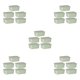 thumbnail image 2 of Contenedores apilables Wosthever 5 piezas No tóxico PP Verde, 2 of 6