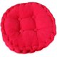 thumbnail image 1 of Cojín de silla, relleno grueso, acolchado, redondo, para comedor interior y exterior, cojín redondo, color rojo rosa, 1 of 5