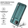 thumbnail image 2 of Nalacover Wallet Case for Samsung Galaxy A22 5G, Business PU Leather Unique Design Wristband Kickstand Credit Card Holder Slots Shockproof Scratch Resistant Phone Case for Samsung Galaxy A22 5G,Green, 2 of 6