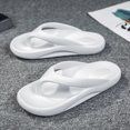 thumbnail image 1 of Zapatillas de gran tamaño, chanclas de verano de estilo coreano a la moda para hombre, ropa exterior, suela gruesa, zapatillas de playa de alto rebote para parejas, 1 of 6