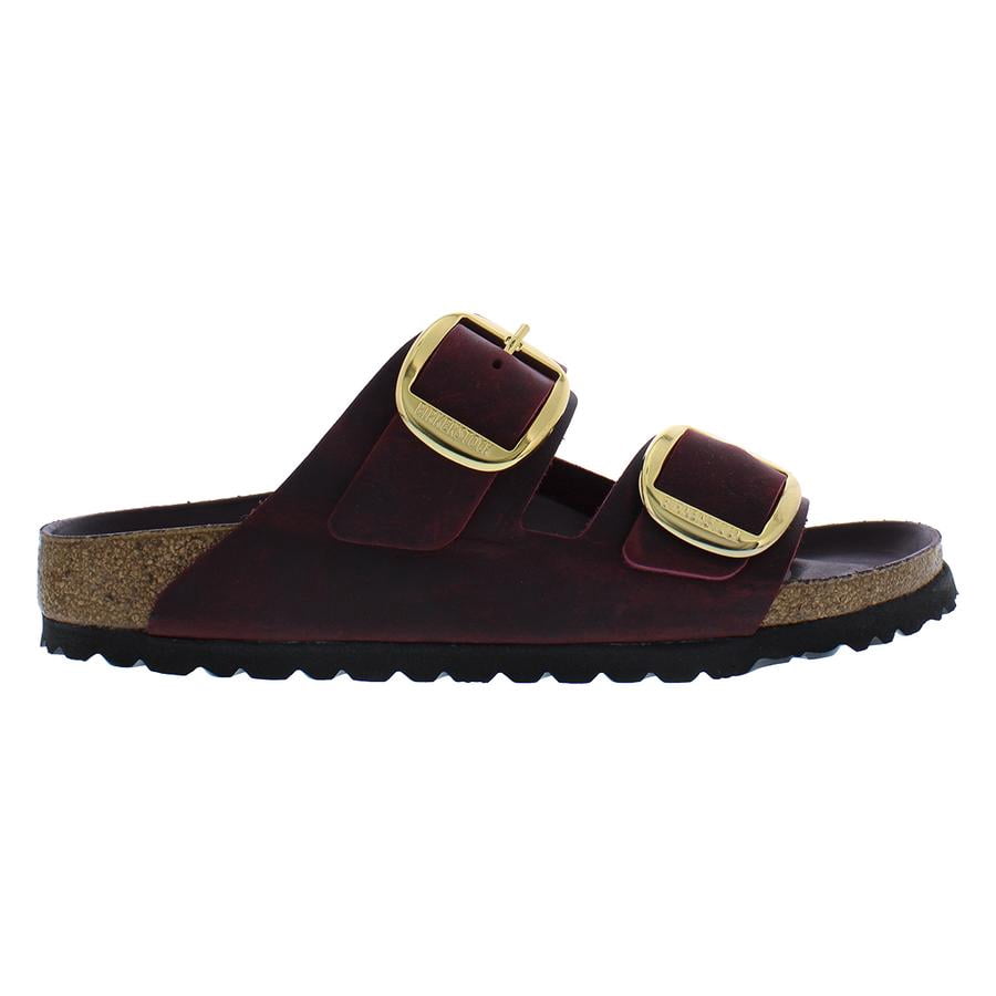 Birkenstock Arizona Big Buckle Narrow Unisex Shoes Size 3, Color: Zinfandel