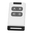 thumbnail image 4 of Interruptor de Control remoto RF 433MHZ previene interferencias control remoto inalámbrico Universal para electrodomésticos ligeros DIY 4 teclas, 4 of 12