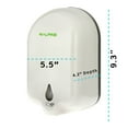 thumbnail image 2 of Alpine Industries 1200 ml. Wall Mount Automatic Liquid Hand Sanitizer Soap Dispenser in White, 2 of 3