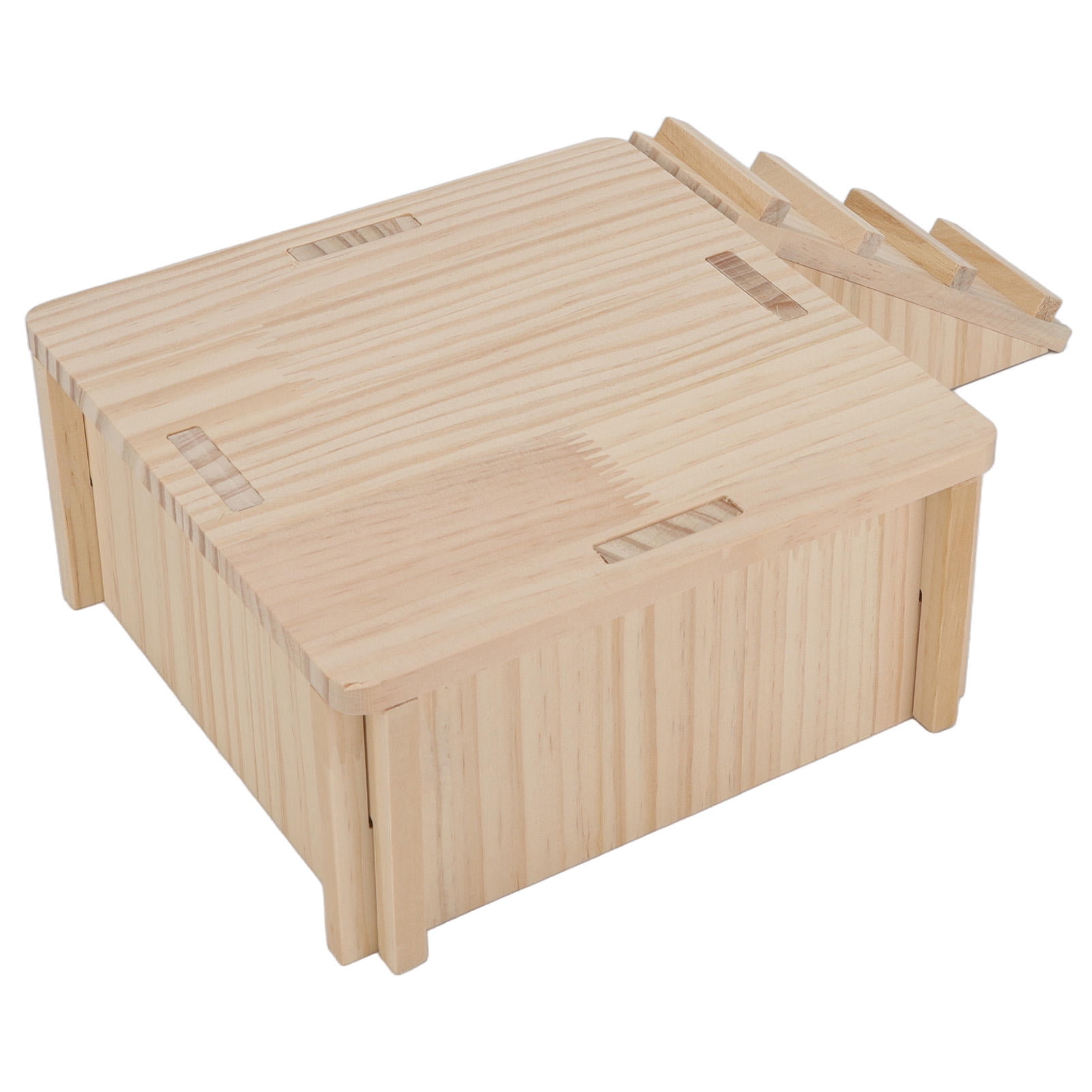 Suodoka Premium Wooden Hamster Hideout with Ladder – Durable, Multi‑Use Pet House for Hamsters, Rabbits & Small Pets