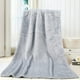 thumbnail image 4 of ¡Liquidación! Manta polar ionze Bedding de 50 x 70 cm, antiestática, suave y esponjosa, de microfibra (gris)., 4 of 4