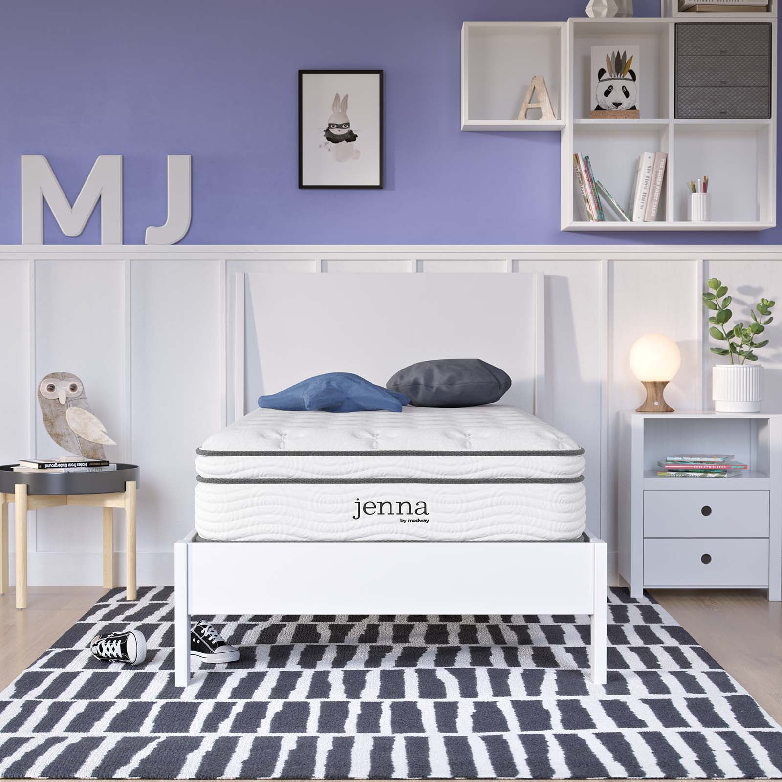 Modway Jenna 10" Innerspring and Foam Twin Mattress