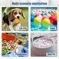 thumbnail image 6 of 2.2 Inch Ball Pit Balls (200/500/1000 Pcs) - Non-Toxic Phthalate Free BPA Free, Soft Plastic Play Balls for Toddlers Kids 1-3, Baby Playpen, Indoor Games, Pool, Pets, 6 of 7