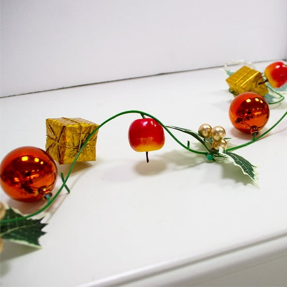 Pine Cones String Light Warm White Vintage Bulbs Christmas Tree Decoration Party Wedding Hanging Lights Holiday Props