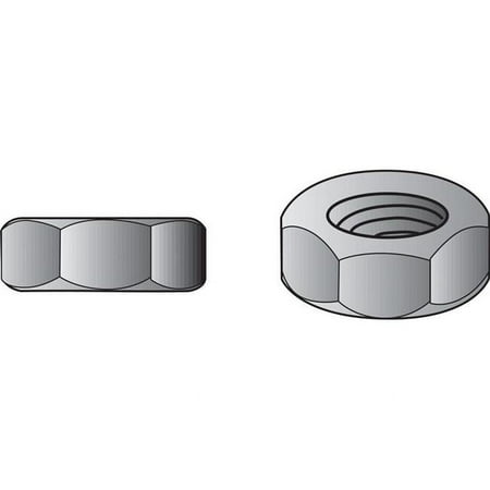 UPC 008236129083 product image for ACEDS 54826 0.38-16 in. No.25 Zinc Finished Hex Nuts | upcitemdb.com