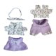 thumbnail image 3 of Mini Ropa para Muñecas perfke 6 Pulgadas Traje Accesorios Violeta, 3 of 9