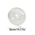 thumbnail image 2 of 36 Inch Clear Bobo Balloons, 8PCS Large Opening Round Transparent Balloons for Wedding, Birthday Party Decoration, 2 of 6