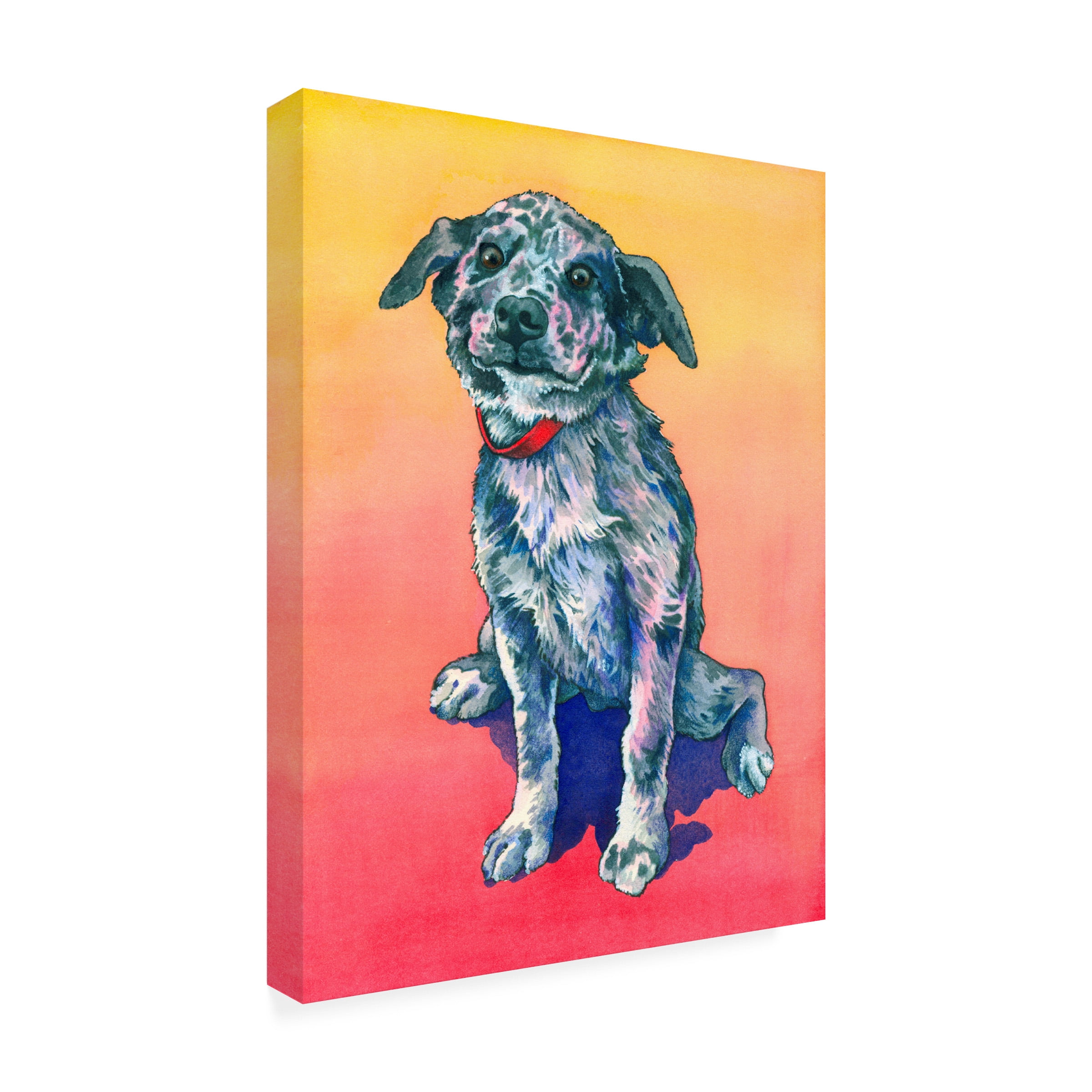 Wendy Edelson 'Simon Puppy' Canvas Art