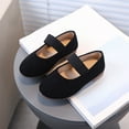 thumbnail image 2 of YLYL Toddler Girls Mary Jane Shoes Soft Sole Slip on School Wedding Party Church Ballet Flats Shoes, 2 of 9