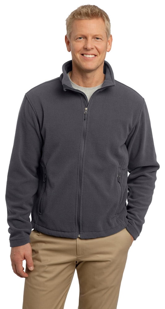 Port Authority F217 Men's Value Fleece Jacket - Iron Grey - 5X-Large ...