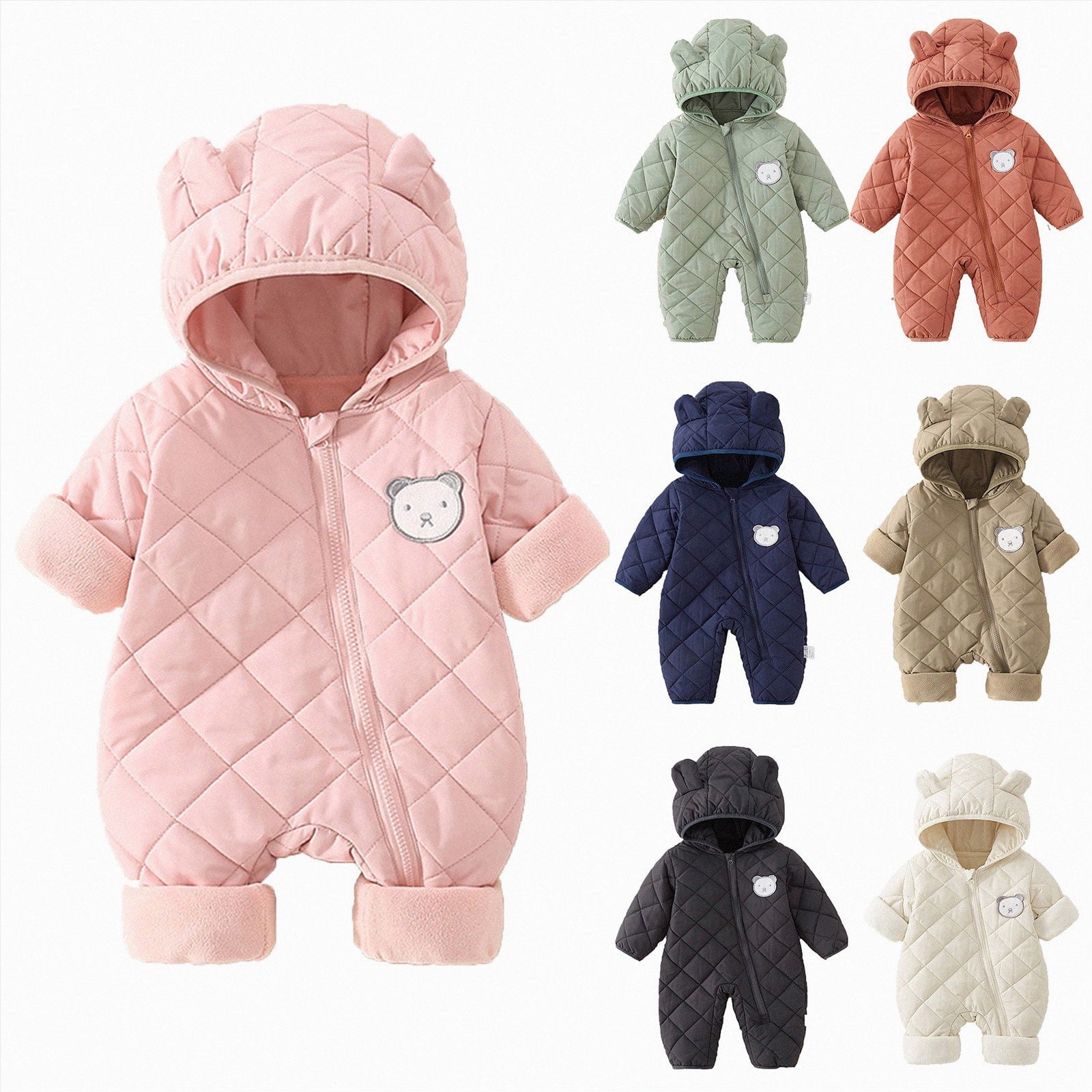 Long Sleeve Bodysuits Organic Cotton Baby Clothes for Boys and Girls 6-12 Months 12-24 Months 2t 3t 4t 5t 6t 7t 8t 9t Children Green 12-18 Months
