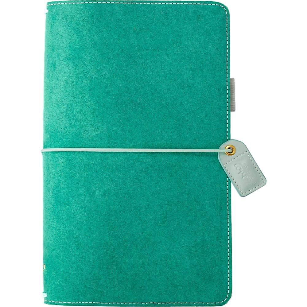Websters Pages Aspen Green Suede Traveler Notebook TJ001-GSU