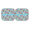 thumbnail image 7 of Haiem Cute Donut Car Windshield Sun Shade (2 Pieces) Foldable Windshield Sun Shade Car Accessories for Truck SUV Pickup-Large, 7 of 7