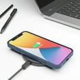 thumbnail image 4 of Red Ember Shockproof Case for iPhone, Ultra Slim Protective Liquid Silicone Matte Finish Phone Case - iPhone 12 - Navy Blue, 4 of 5