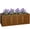 Carbonized, variant on Outsunny Foldable Raised Garden Bed Elevated Planter Box for Vegetables