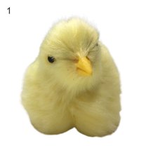 AYYUFE Beautiful Chicken Shape Doll Decor Vivid Handmade Fabric Doll Model for Party