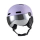 thumbnail image 2 of Casco de snowboard con gafas de esquí, cascos deportivos de protección para la cabeza, casco de nieve Púrpura, 2 of 8