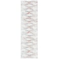 thumbnail image 3 of SAFAVIEH Amelia Amandy Geometric Runner Rug, Ivory/Rust, 2'3" x 8', 3 of 12