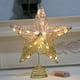 thumbnail image 1 of Adorno para de Navidad, Adorno para de Estrella, Decoración Hueca para Fiesta, Diseño de Escena, Decoración para de Navidad Iluminad Oro 20cm, 1 of 8