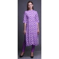thumbnail image 2 of Bimba Women Straight Long Kurta Regular Fit Tunic Casual Kurti Large, 2 of 6