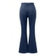 thumbnail image 4 of WILLBEST Pantalones Mujer Pantalones Vaqueros de Cintura Alta, Elásticos, Acampanados y de Pierna Ancha para Mujer, Cómodos Pantalones Vaqueros de Corte Acampanado, Pantalones Casuales. Chica, 4 of 4