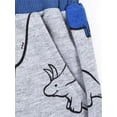 thumbnail image 4 of QEFJNO Toddler and Little Boys Cotton Pull On Active Jogger Pants Casual Sweatpants with Drawstring Size 2-7T, 4 of 6