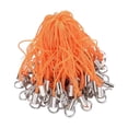 thumbnail image 1 of 100 piezas de cordones para teléfono, correas colgantes para teléfono, cordones para muñeca, cuerdas para teléfono DIY, cordones con dijes Lariat para Naranja, 1 of 8