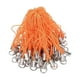 thumbnail image 1 of 100 piezas de cordones para teléfono, correas colgantes para teléfono, cordones para muñeca, cuerdas para teléfono DIY, cordones con dijes Lariat para Naranja, 1 of 8