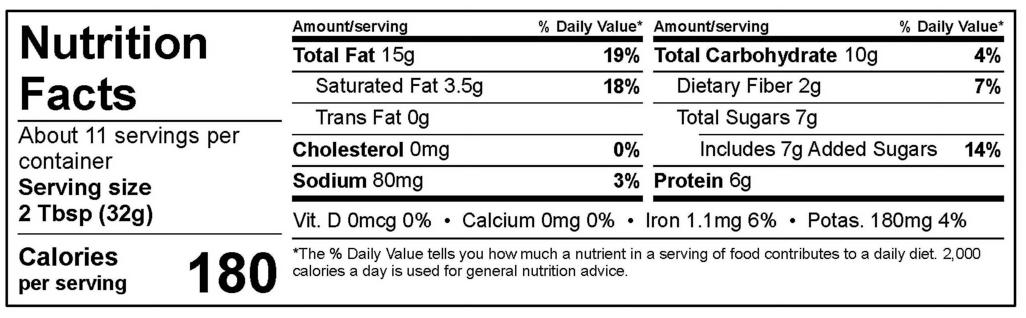 (2 pack) B Happy Peanut Butter, All Natural, Don't Worry - Coconut, Dark Chocolate, Almonds 12 oz.
