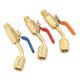 thumbnail image 1 of Válvula De Bola Para Refrigerante, Válvula De Bola Para Aire Acondicionado Antifugas De Latón En ángulo, 3 Piezas Para R134A R410A R22, 1 of 7
