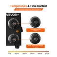 thumbnail image 4 of VEVOR Electric Pizza Oven, 16 in Countertop Pizza Oven, 77 to 572°F Temp Range, 1750W Indoor Pizzas Maker w/Timing & Temp Control, Pizzas Cooker w/Dual Heat Tube, Grill Rack, for Kitchen & Commercial, 4 of 9
