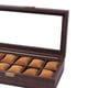 thumbnail image 5 of Caja de almacenamiento para reloj Yinane joyero con cerradura Vitrina de cristal, 5 of 8