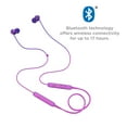 thumbnail image 5 of TCL Sunrise Purple Wireless In-ear Bluetooth Headphones with Mic - SOCL300BTPP, 5 of 5