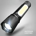 thumbnail image 2 of Lampe de Poche à DEL Portative à Main Cob Lumière Latérale Magnétique Portable Rechargeable, 2 of 5