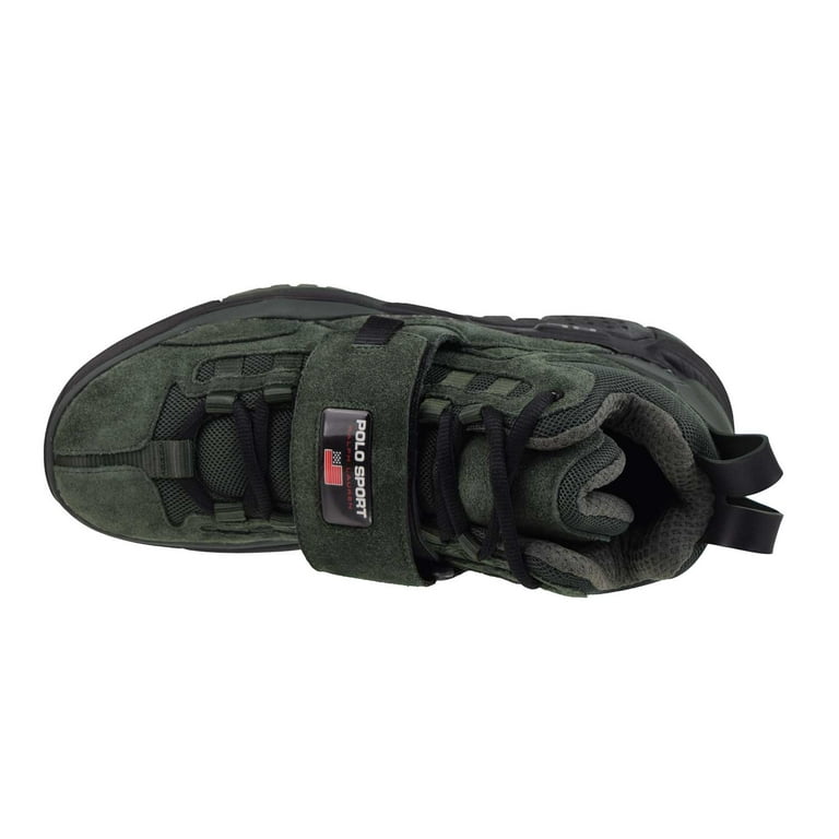 Polo Ralph Lauren PS100 High-Top Men's Shoes Rifle Green 809878065