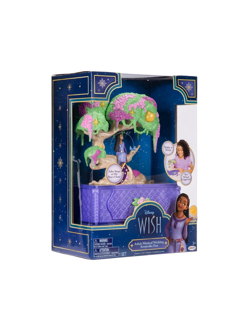 【新品未開封】ディズニーWISH アーシャ 音楽願いボックス 音が鳴る おもちゃ Disney Wish Asha Musical Jewelry Keepsake Box with Song for