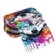 thumbnail image 4 of Disketp Cool Colorful Wolf Estuche de Lápices de Doble Capa con Tapa Abatible y Cremallera, Organizador Escolar para Adolescentes y Adultos, 4 of 7