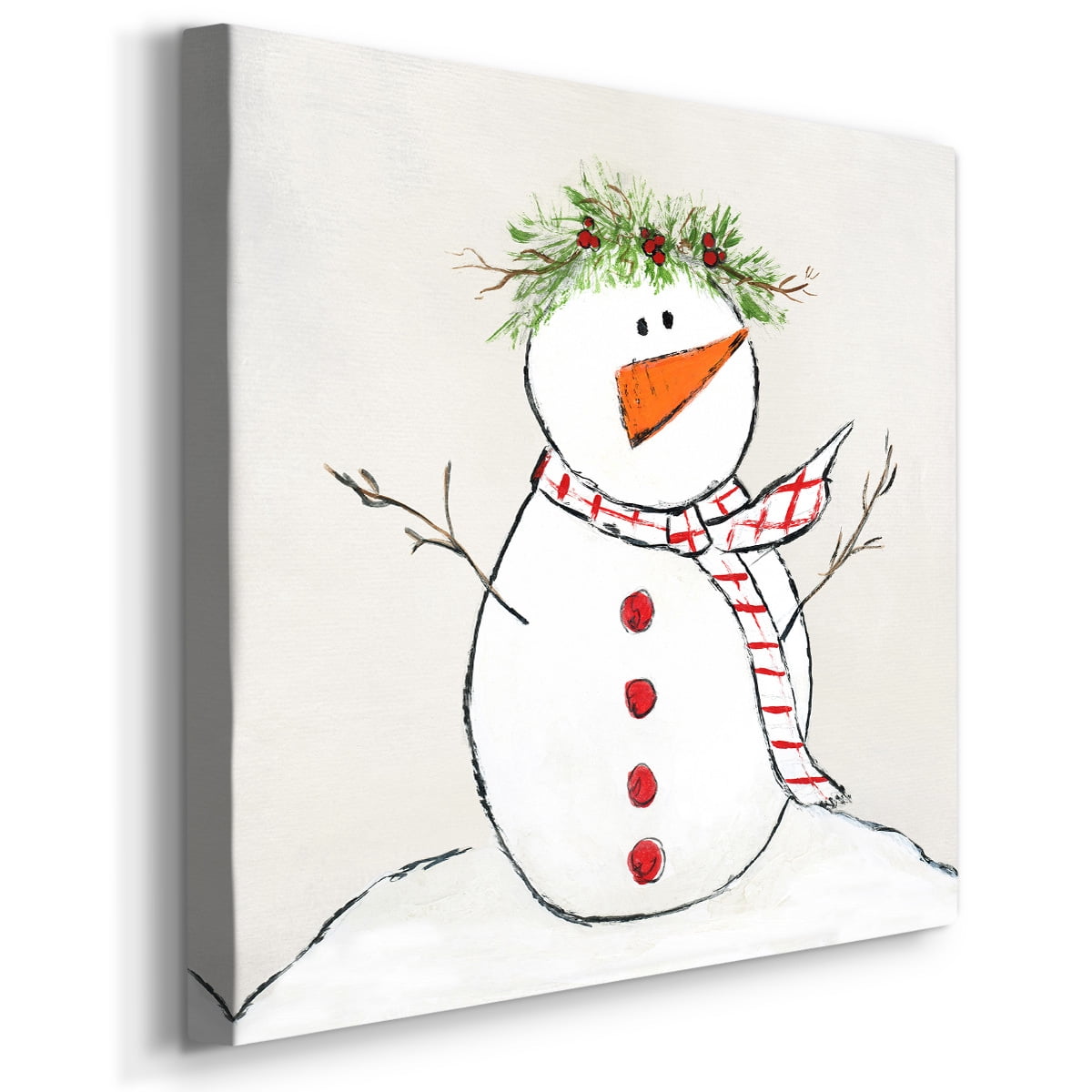 Holly Jolly II- Gallery Wrapped Canvas