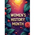 thumbnail image 4 of LUUFILx Women's History Month Decoration Banner Background Beautiful Floral Backdrop Festive Party Supplies Event Decor Photography Props Celebration, 4 of 8