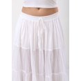 thumbnail image 6 of Sunzeyvora Women’s Cotton Tiered Maxi Skirt – Long Flowy Boho Skirt with Elastic Waist - Without Pockets, 6 of 6