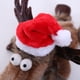 thumbnail image 2 of Gorro navideño para perro, disfraz navideño para perro y gato, accesorios para el cuidado del cabello (rojo), 2 of 5