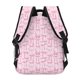 thumbnail image 4 of Easygdp Ribbon Bow Mochila Ergonómica Versátil para Laptop - Múltiples Bolsillos, Correas Ajustables, Unisex para Escuela, Viajes y Actividades al Aire Libre-One Size, 4 of 5