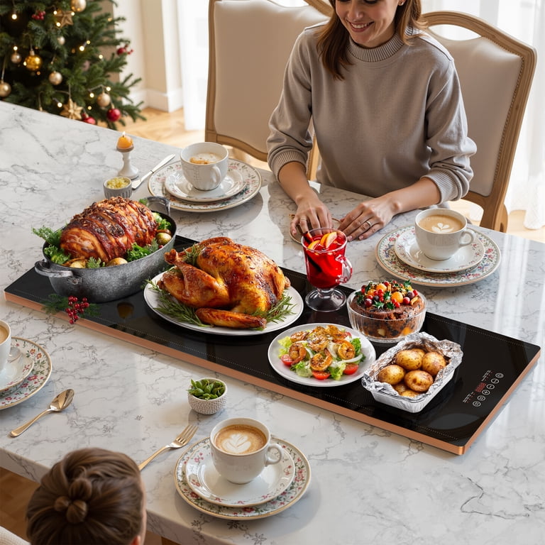 Warmounts Electric Warming Tray 40x12 Inch with Smart Timer photo 8