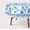 French Blue Floral, variant on Verolix Bird Floral Round Tablecloth 60 Inch, Botanical Table Cover for Dining Table Decoration